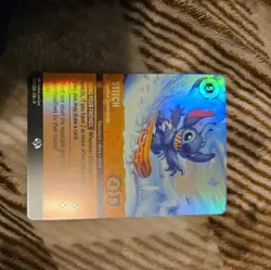 Disney Lorcana Stitch Carefree Snowboarder Epic 207/204 Winterspell cold foil - Image 5