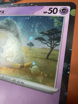 Abra 063/165 SV 151 Cosmos Holo Promo Pokemon Card NM w/SWIRL 🌀💫 + Alakazam Ex - Image 4