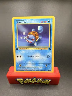 Squirtle 68/82 - 1st Edition Team Rocket - Vintage WOTC Pokemon Card - NM - Image 1