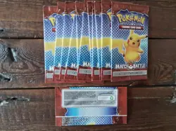 12 booster packs Mcdonalds pikachu 2022 charizard pokemon Card sr promo ar sar - Image 4