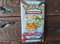 3 Pokemon blister cards paldea Scarlet Fusion Strike Booster Fun Pack promo vmax - Image 4