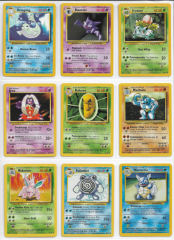 Lot of 47 different 1999 Pokemon cards NM-MT+ All Pictured Front and Back - Image 1