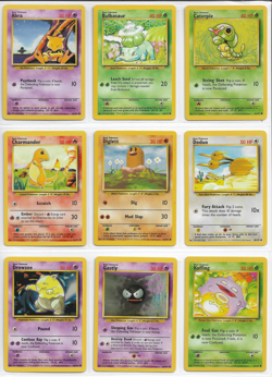 Lot of 47 different 1999 Pokemon cards NM-MT+ All Pictured Front and Back - Image 3