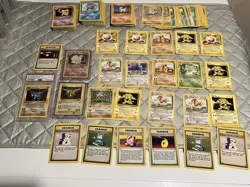 Pokemon Base Set Holo Rare Graded Bulk Lot 189 Total Cards - Image 1