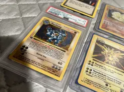 Pokemon Base Set Holo Rare Graded Bulk Lot 189 Total Cards - Image 3