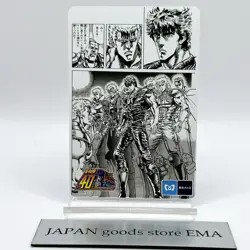 Kenshiro Raoh Fist of the North Star 40th Anniversary Metro Card Anime Japan F/S - Image 1