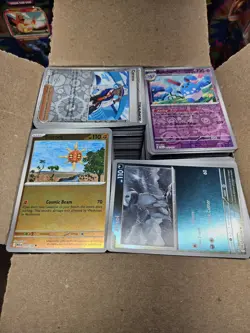 BULK POKEMON CARDS--COMMON AND UNCOMMON WITH HOLOS!! 7 POUNDS AND 1 POUND - Image 5