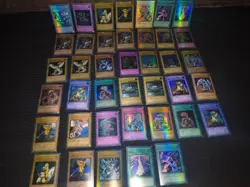 Vintage Yu-Gi-Oh! Tcg Card Lot Of 40 Holo Funny Name Fakes! Read Description! - Image 1