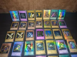 Vintage Yu-Gi-Oh! Tcg Card Lot Of 40 Holo Funny Name Fakes! Read Description! - Image 2