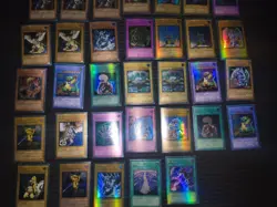 Vintage Yu-Gi-Oh! Tcg Card Lot Of 40 Holo Funny Name Fakes! Read Description! - Image 4