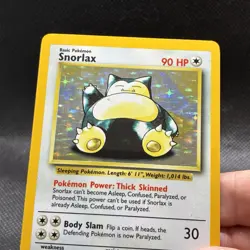 *No Symbol* Snorlax 11/64 Holo Rare Jungle Unlimited Vintage Pokemon Card - Image 3