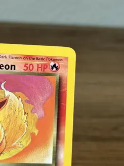 Dark Flareon - 35/82 - Pokemon Team Rocket Non Holo 1st Edition Card - NM - Image 3