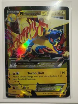 Pokemon Mint M Manectric EX Holo Ultra Rare TCG Card 24/119 XY Phantom Forces - Image 1