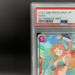 PSA 10 Nami Alt Art OP01-016 R Rare ROMANCE DAWN ONE PIECE Card Game Japanese JP - Image 3