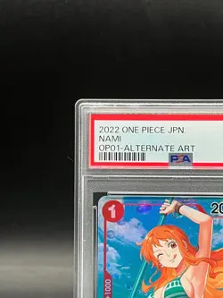 PSA 10 Nami Alt Art OP01-016 R Rare ROMANCE DAWN ONE PIECE Card Game Japanese - Image 2