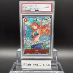 PSA 10 Nami Alt Art OP01-016 R Rare ROMANCE DAWN ONE PIECE Card Game Japanese - Image 2