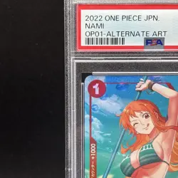 PSA 10 Nami Alt Art OP01-016 R Rare ROMANCE DAWN ONE PIECE Card Game Japanese - Image 3