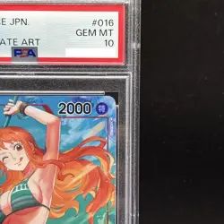 PSA 10 Nami Alt Art OP01-016 R Rare ROMANCE DAWN ONE PIECE Card Game Japanese - Image 4