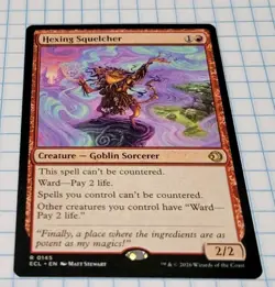 Hexing Squelcher - Magic the Gathering - Lorwyn Eclipsed R 0145 ECL - Image 1