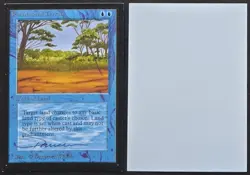 SIGNED MtG Magic D Willich _ Beta CE _ Artist Proof _ PHANTASMAL TERRAIN _ 1/50! - Image 1