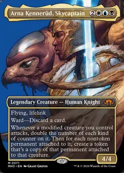 Magic The Gathering: Arna Kennerud, Skycaptain - MH3 #0371 - Image 1