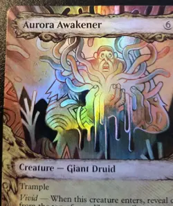 Aurora Awakener (Showcase) 0323 Foil Mythic Lorwyn Eclipsed Magic: The Gathering - Image 2