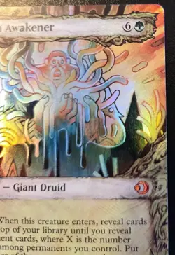 Aurora Awakener (Showcase) 0323 Foil Mythic Lorwyn Eclipsed Magic: The Gathering - Image 3