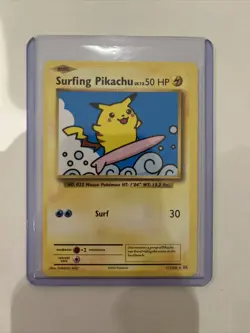Pokemon TCG Surfing Pikachu XY Evolutions 111/108 Regular Secret Rare - Image 1