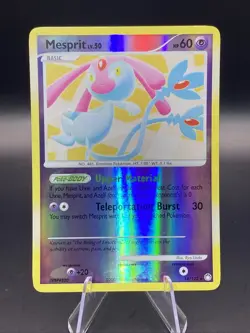 Pokemon TCG Mesprit LV. 50 Mysterious Treasures 14/123 Holo Rare Lightly Played - Image 1