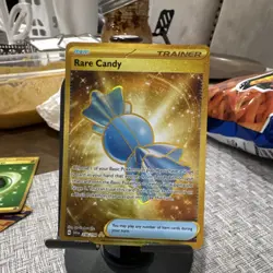 The Pokemon Company Rare Candy SV01 Gold Secret Rare Holo 256/198 - Image 1