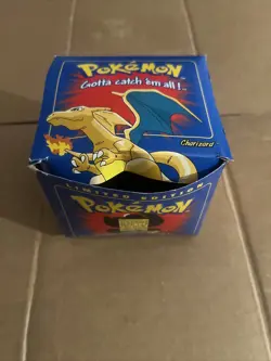 POKEMON 23K GOLD PLATED TRADING CARD "CHARIZARD" BURGER KING 1999 - Image 1