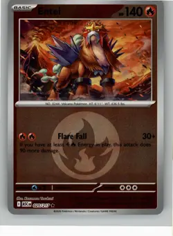 ENTEI 025/217 R ME: ASCENDED HEROES FIRE ENERGY HOLO POKEMON NM - Image 1
