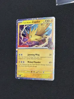 Team Rocket’s Zapdos 070/182 GameStop Promo Destined Rivals SEALED Pokemon - NM - Image 1