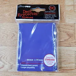 50 Ultra Pro PURPLE Deck Protector Standard Card Sleeves MTG Magic Pokemon - Image 1