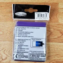 50 Ultra Pro PURPLE Deck Protector Standard Card Sleeves MTG Magic Pokemon - Image 2