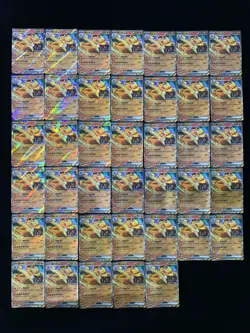 2025 Pokemon TCG S-Chinese Sun&Moon 151C 006/151 RR Charizard Ex Lot*40 VW13 - Image 2