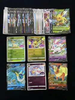 2025 Pokemon TCG S-CHN Gem Pack Flareon CBB2C-04 13/14 Full Art Holo Lot*80 FT50 - Image 1