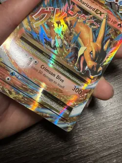Pokemon M Charizard EX Full Art Holo Rare 13/108 Evolutions 2016 LP - Image 3