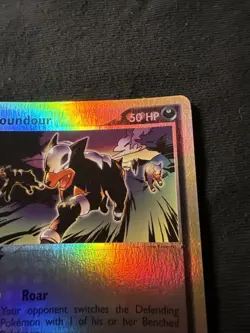 2003 Pokemon EX Dragon Houndour Reverse Foil 59/97 LP - Image 3