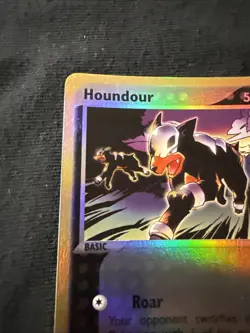 2003 Pokemon EX Dragon Houndour Reverse Foil 59/97 LP - Image 4