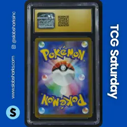 2023 POKEMON S&V TRIPLET BEAT JP #074/073 TROPIUS ART RARE CGC PRISTINE 10 - Image 2