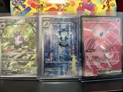 Mew EX, Poliwhirl, Nidoking, Venusaur And Ninetales Pokemon 151 All 5 NM - Image 1