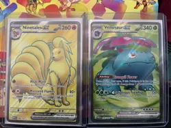 Mew EX, Poliwhirl, Nidoking, Venusaur And Ninetales Pokemon 151 All 5 NM - Image 2