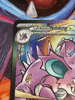 Team Rocket’s Nidoking Ex 233/182 Pokemon Destined Rivals Special Illustration - Image 2