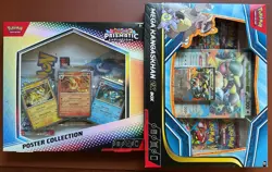 Pokemon - Prismatic Evolutions Poster Collection And Mega Kangaskhan Sealed Box - Image 1
