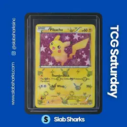 2013 POKEMON B&W LEGENDARY TREASURES RADIANT COLLECTION #RC7/RC25 PIKACHU - Image 1