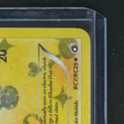 2013 POKEMON B&W LEGENDARY TREASURES RADIANT COLLECTION #RC7/RC25 PIKACHU - Image 5