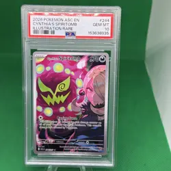 2026 POKEMON ASC EN-ASCENDED HEROES ILLUSTRATION RARE CYNTHIA'S SPIRITOMB PSA 10 - Image 1