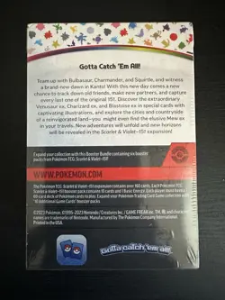 Pokemon TCG - 151 Scarlet and Violet Booster Bundle - New / Sealed - 6 Packs - Image 3