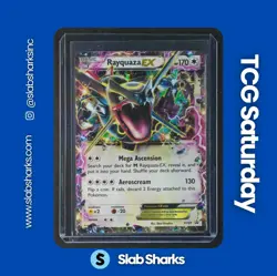 2015 POKEMON XY BLACK STAR PROMO #XY69 RAYQUAZA EX SHINY - Image 1